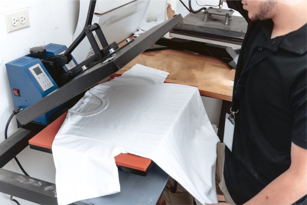 Textildruck für Firmen-T-Shirts 2 Textildruck